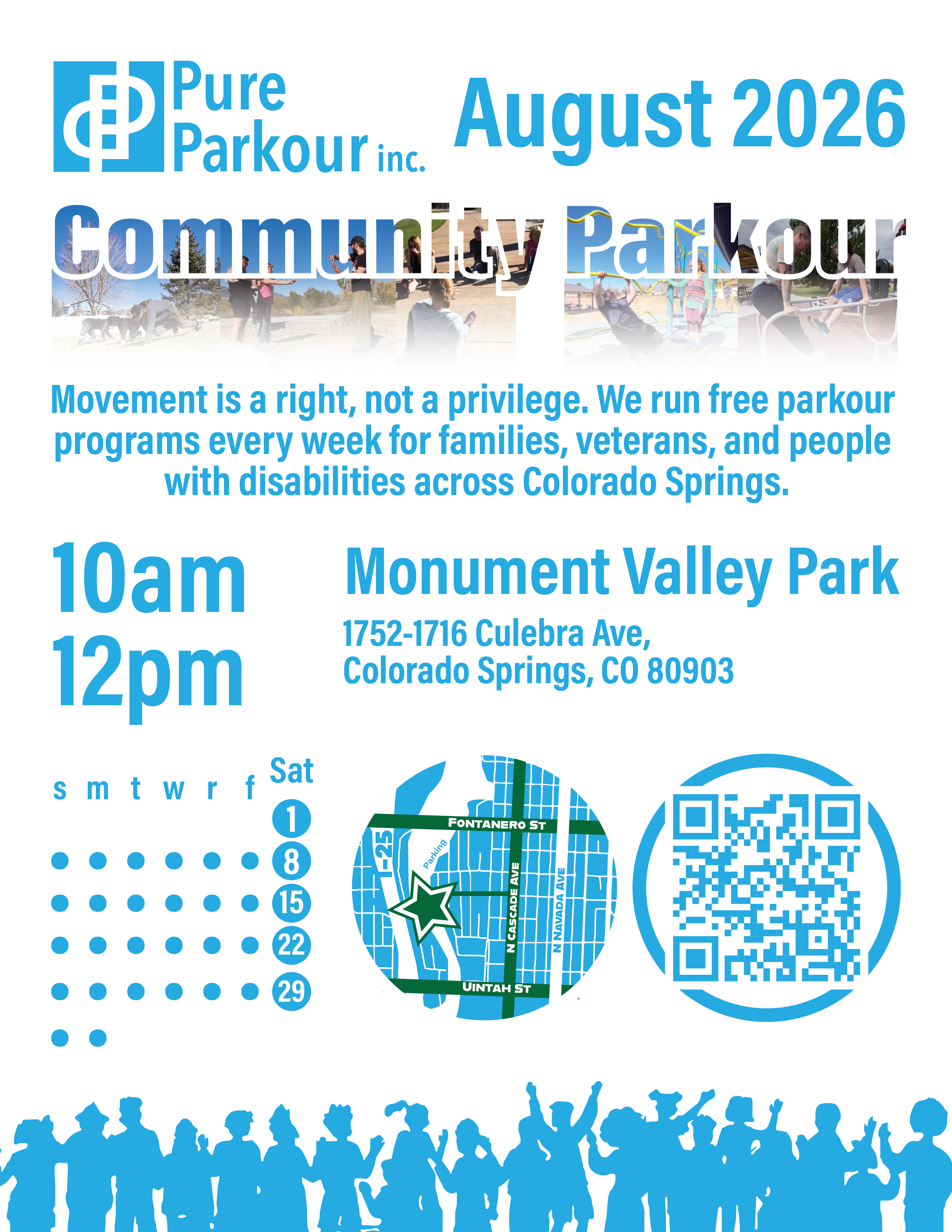 August Park Jams — Pure Parkour Inc Special Event
