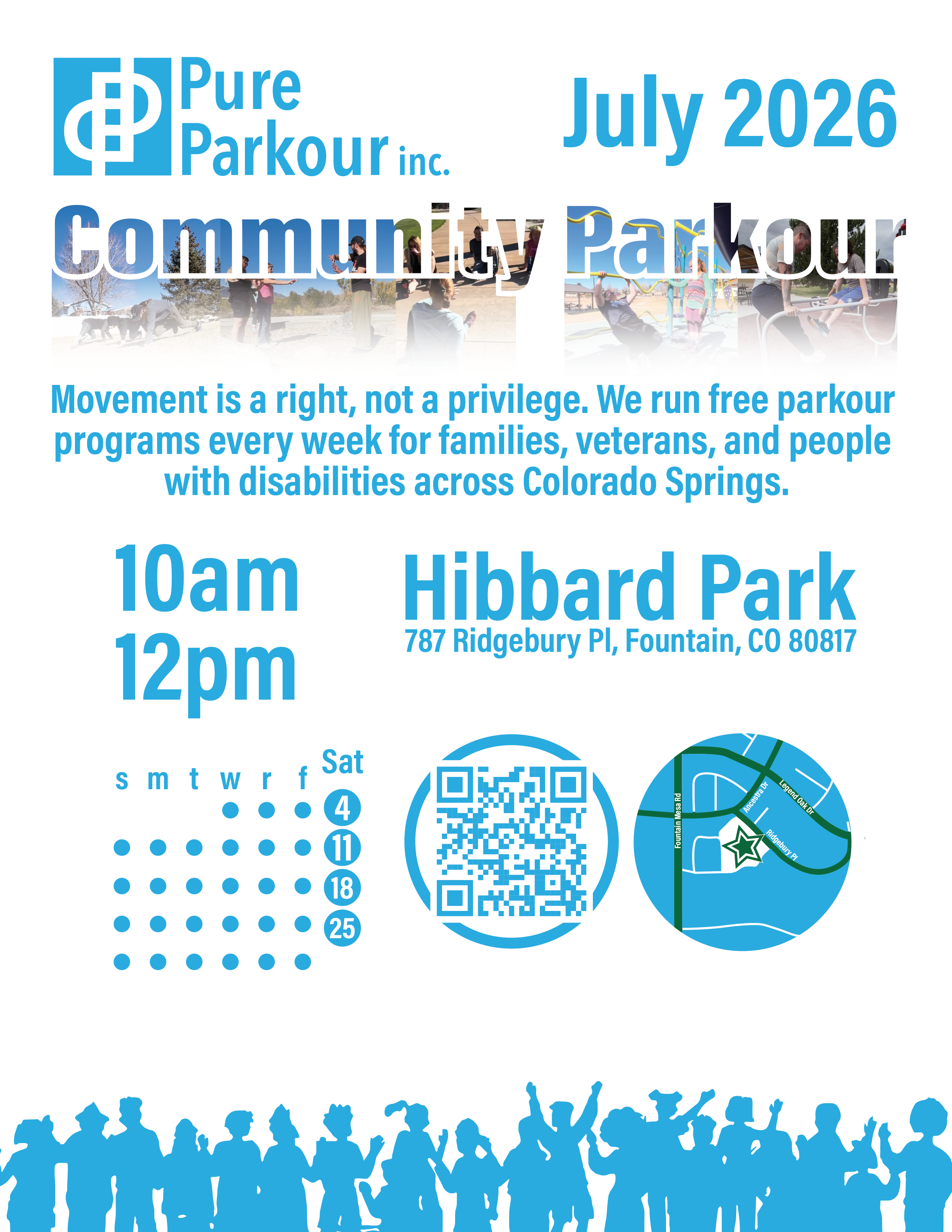 July Park Jams — Pure Parkour Inc Special Event