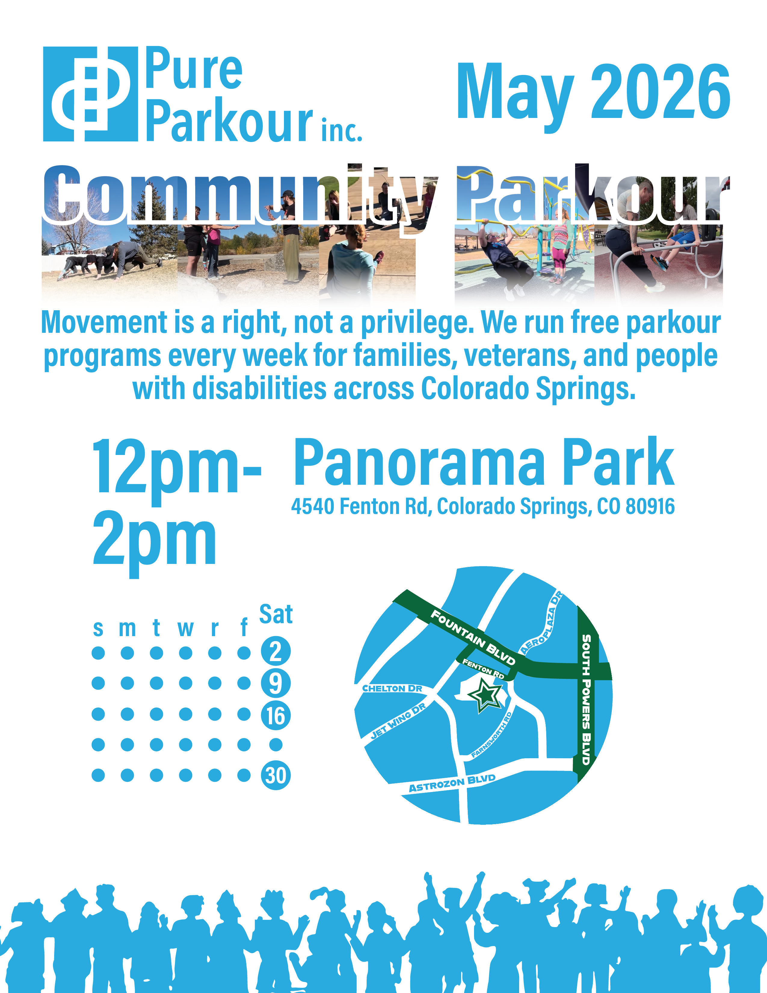 May Jams — Pure Parkour Inc Special Event