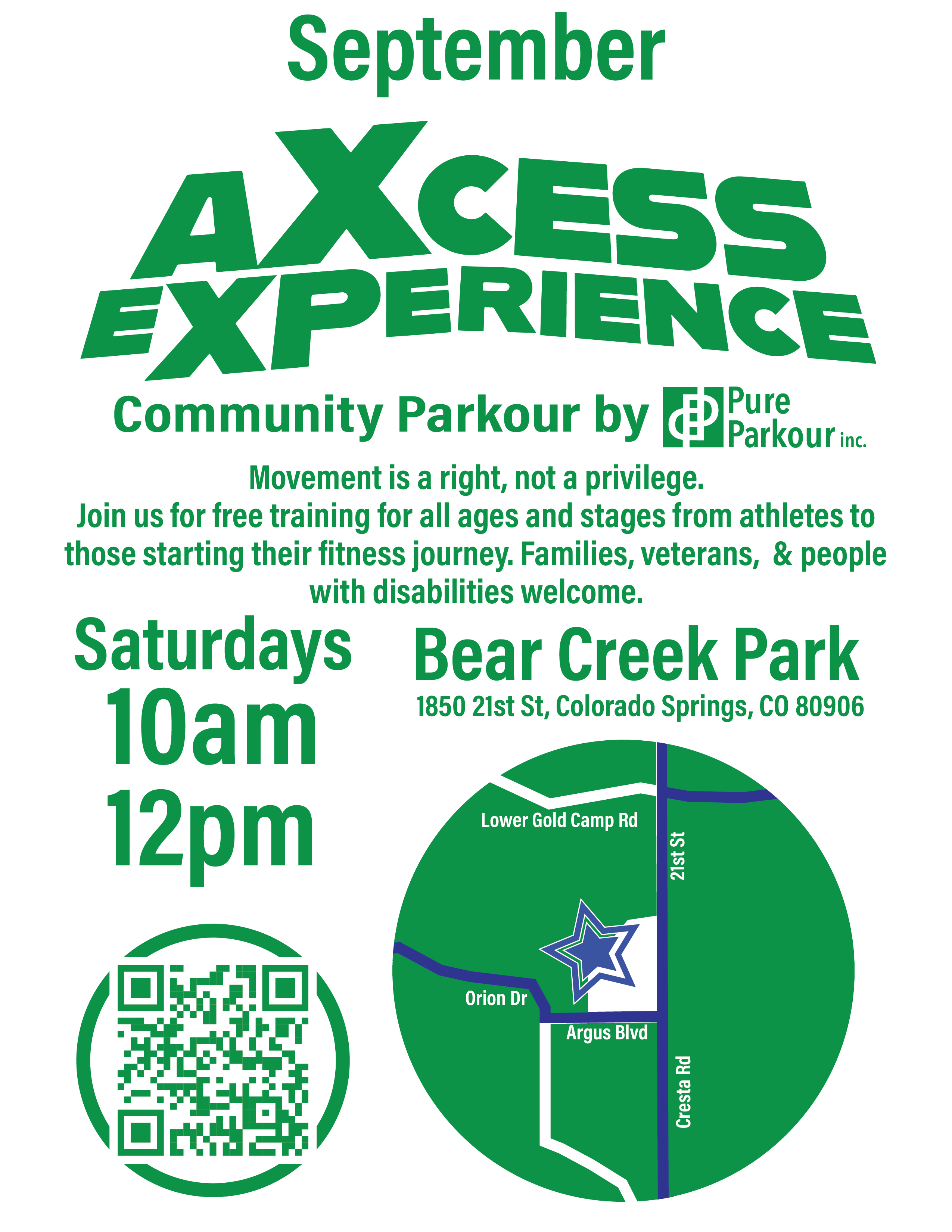 September Park Jams — Pure Parkour Inc Special Event